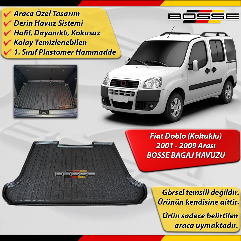 Fiat Doblo Bagaj Havuzu 2001 2009 Arası BOSSE