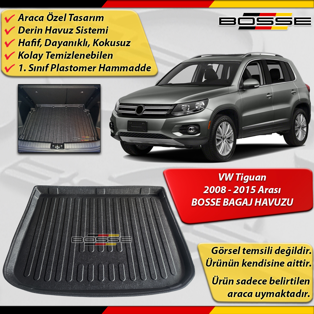 VW Tiguan Bagaj Havuzu 2008 2015 Arası BOSSE