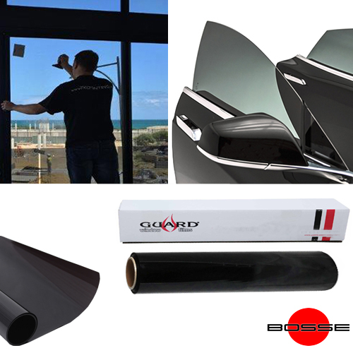 Cam Filmi Çizilmez %15 Koyu Siyah ( Dark Black ) 152cm * 60m  Guard