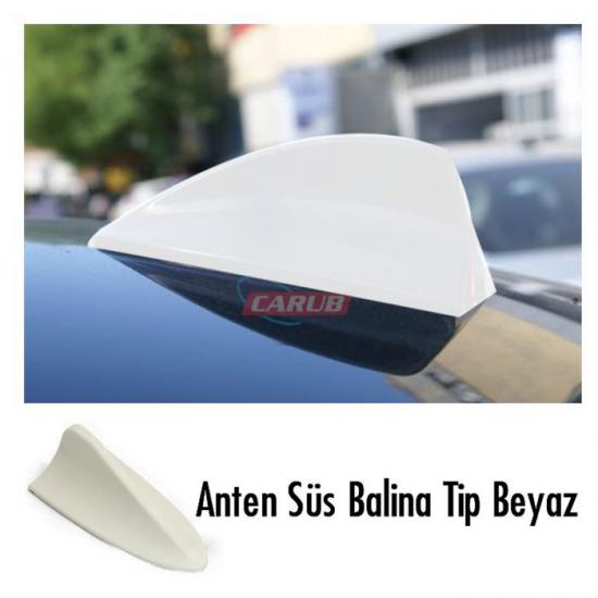 Oto Anten Shark Süs Balina Tip Beyaz MD1
