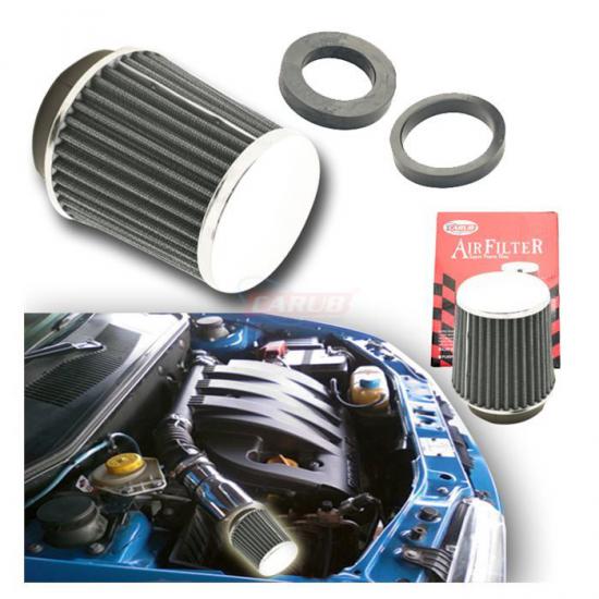 Oto Hava Filtresi Tuning 2 Aparat Krom Gri