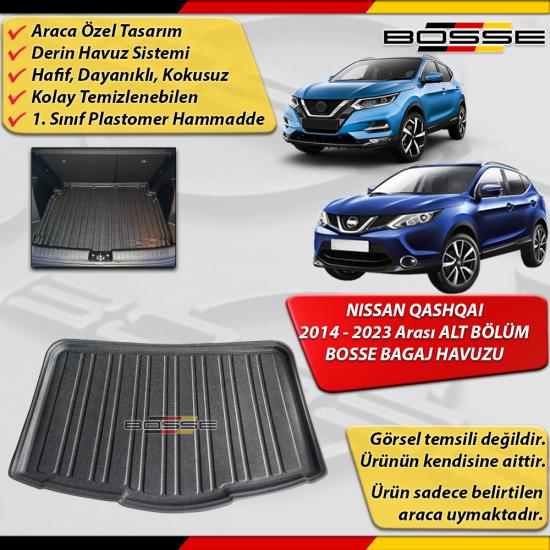 Nissan Qashqai Bagaj Havuzu Visia ALT 2014 2023 BOSSE