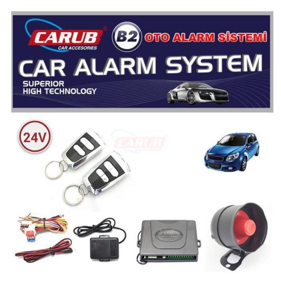 24 Volt Alarm Kamyon Otobüs Alarmı NO1B