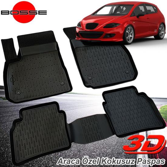 Seat Leon Paspas 3D Havuzlu 2005 2012 Arası BOSSE Paspas