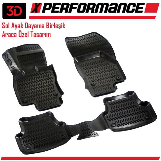 Nissan Qashqai Paspas 3D Havuzlu 2014 2021 XPerformance Paspas